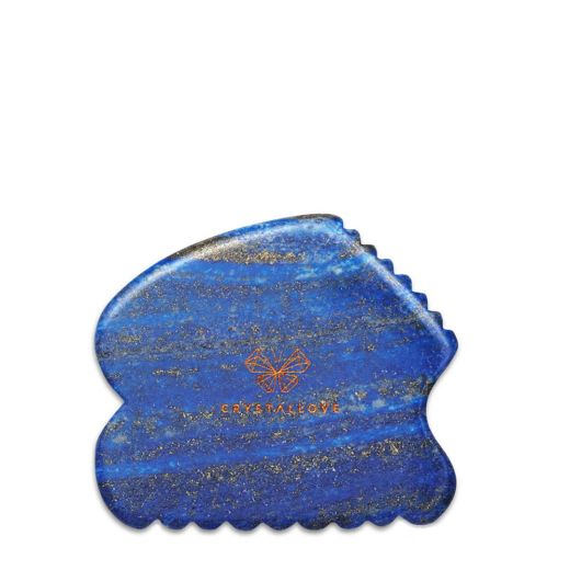 CRYSTALLOVE Lapis Lazuli Contour Gua Sha